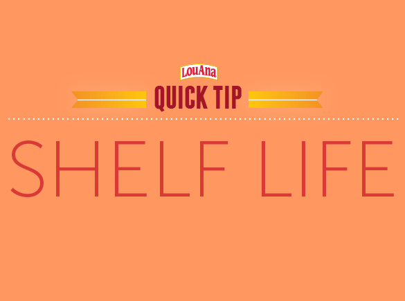 Learn more about the shelf life of LouAna Coconut Oil.