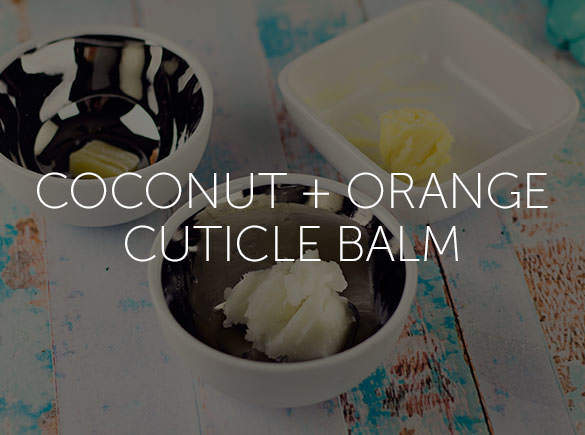 Coconut Oil & Orange Cuticle Balm is made with LouAna Organic Coconut Oil.