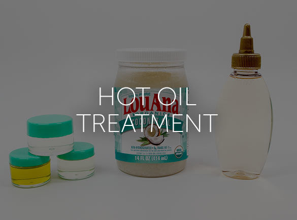 Hot Oil Treatment is made with LouAna Organic Coconut Oil.