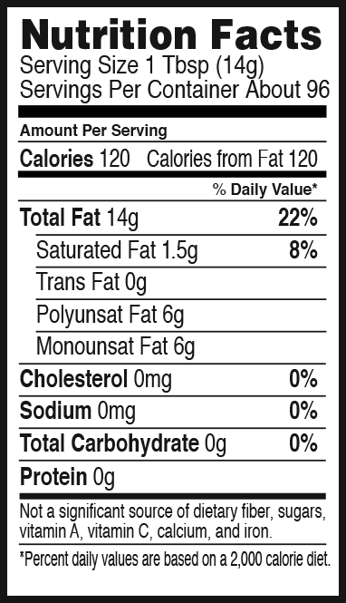 Corn Oil Calories Per 100g